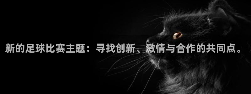新的足球比赛主题：寻找创新、激情与合