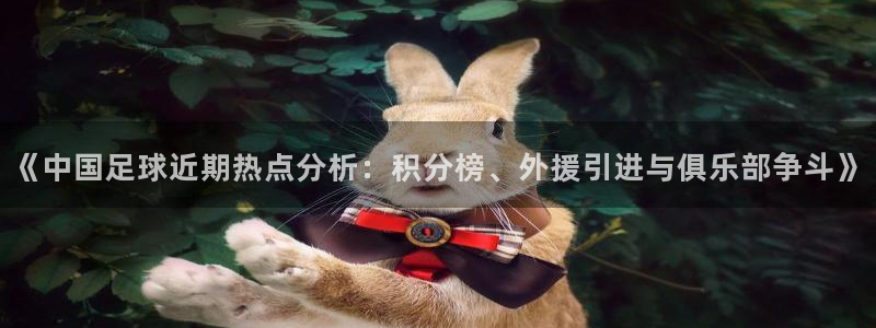 《中国足球近期热点分析：积分榜、外援