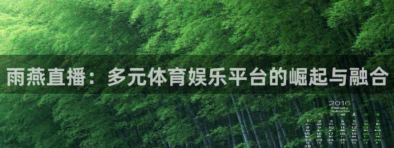 五星体育李思哲：雨燕直播：多元体育娱乐平台的崛起与融合